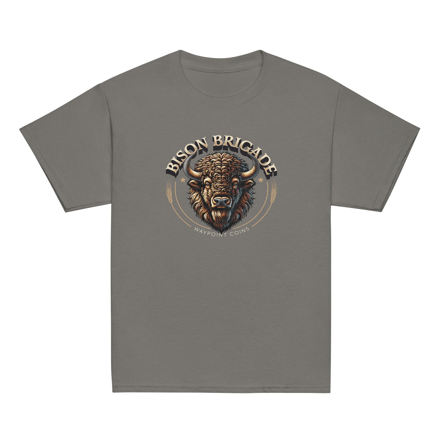 Youth Bison Brigade Tee - Waypoint Coins