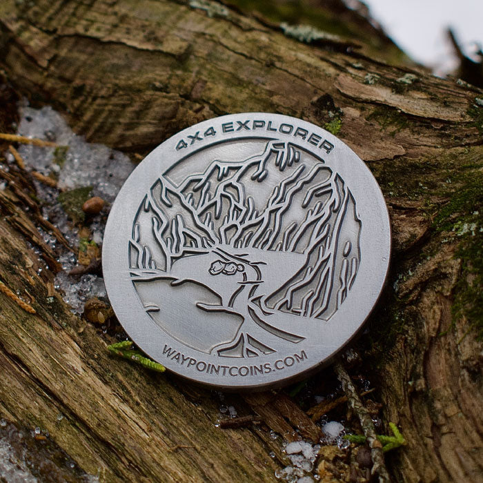 Hide & Seek 4X4 Explorer Coin - Waypoint Coins