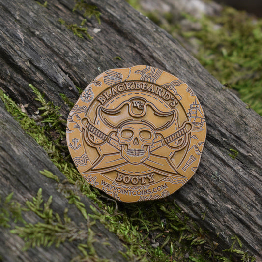 Hide & Seek Blackbeard's Booty Coin