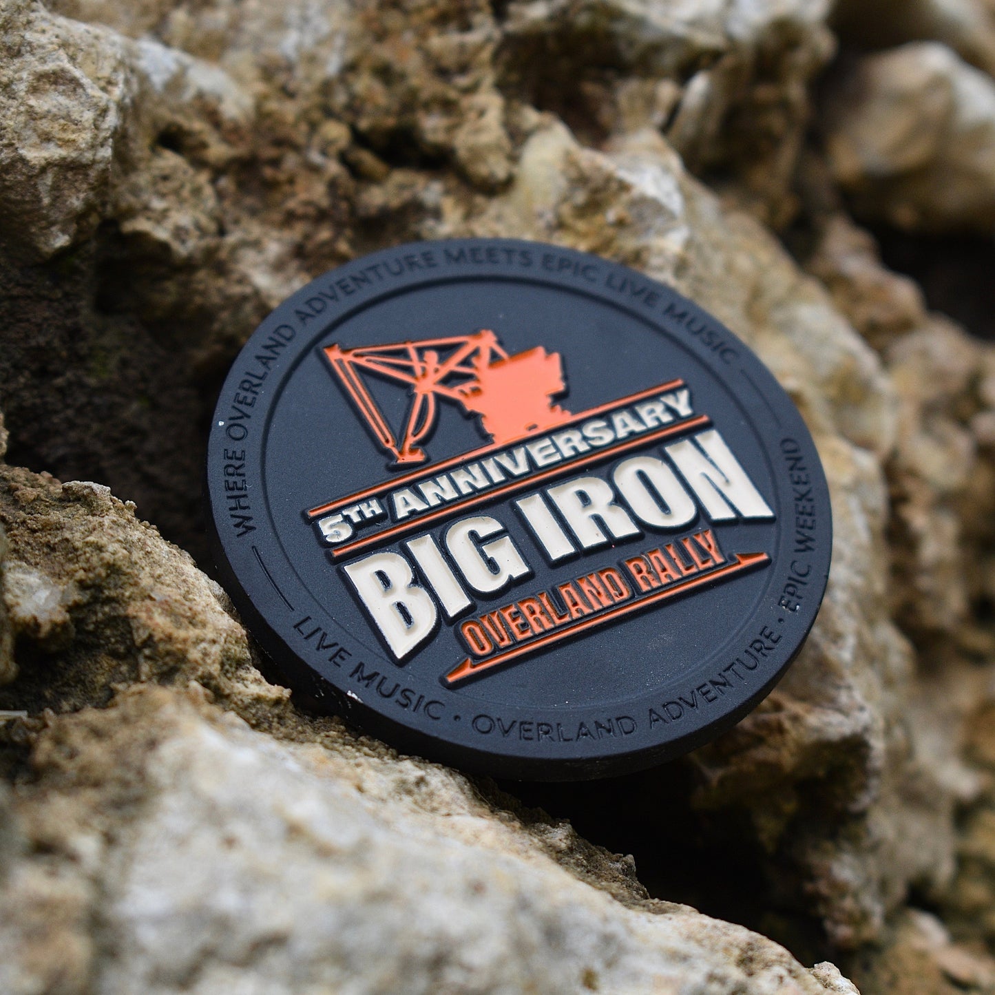 Big Iron Overland Rally 5th Anniversary Coin - Waypoint Coins