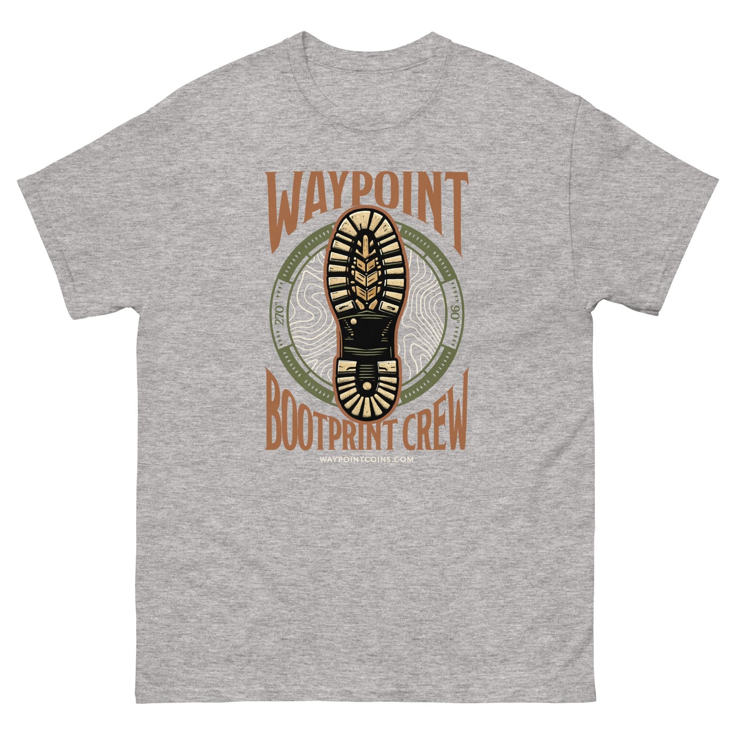 Bootprint Crew Tee