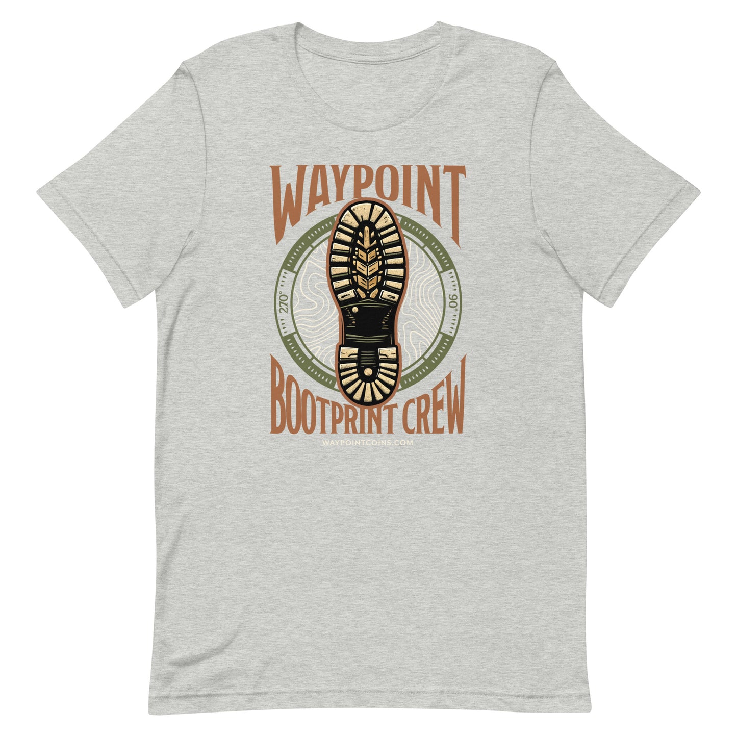 Bootprint Crew Tee